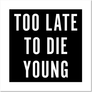 Too Late To Die Young Posters and Art